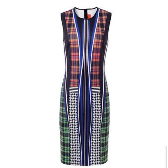 CLOVER CANYON Multicolor Dublin Neoprene Dress Size XS - Picture 6 of 16